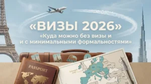 Паспорт и карта мира на чемодане: узнайте актуальные визовые требования 2026 для путешественников